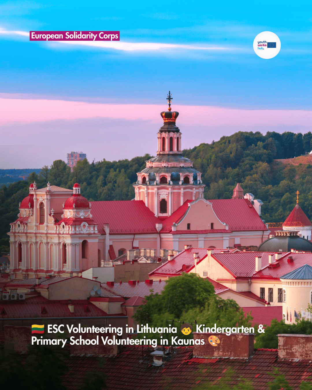🇱🇹 ESC Volunteering in Lithuania 🧒 Kindergarten & Primary School Volunteering in Kaunas 🎨