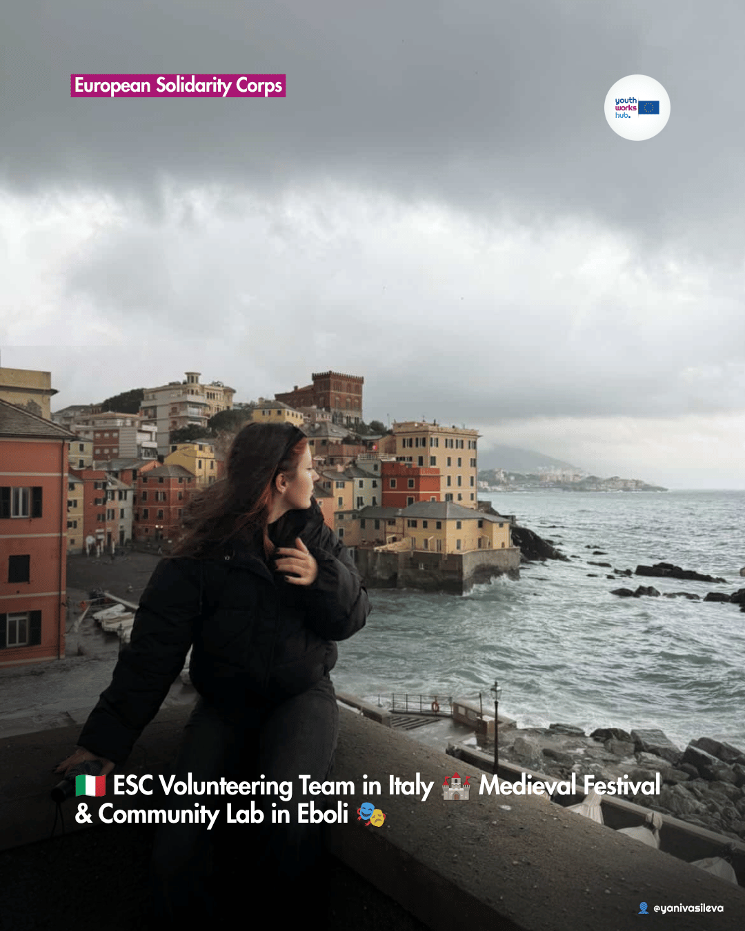 🇮🇹 ESC Volunteering Team in Italy 🏰 Medieval Festival & Community Lab in Eboli 🎭