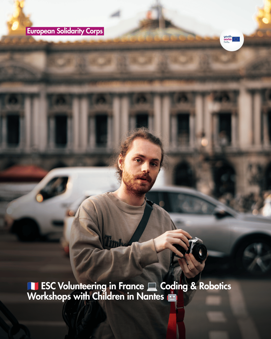 🇫🇷 ESC Volunteering in France 💻 Coding & Robotics Workshops with Children in Nantes 🤖