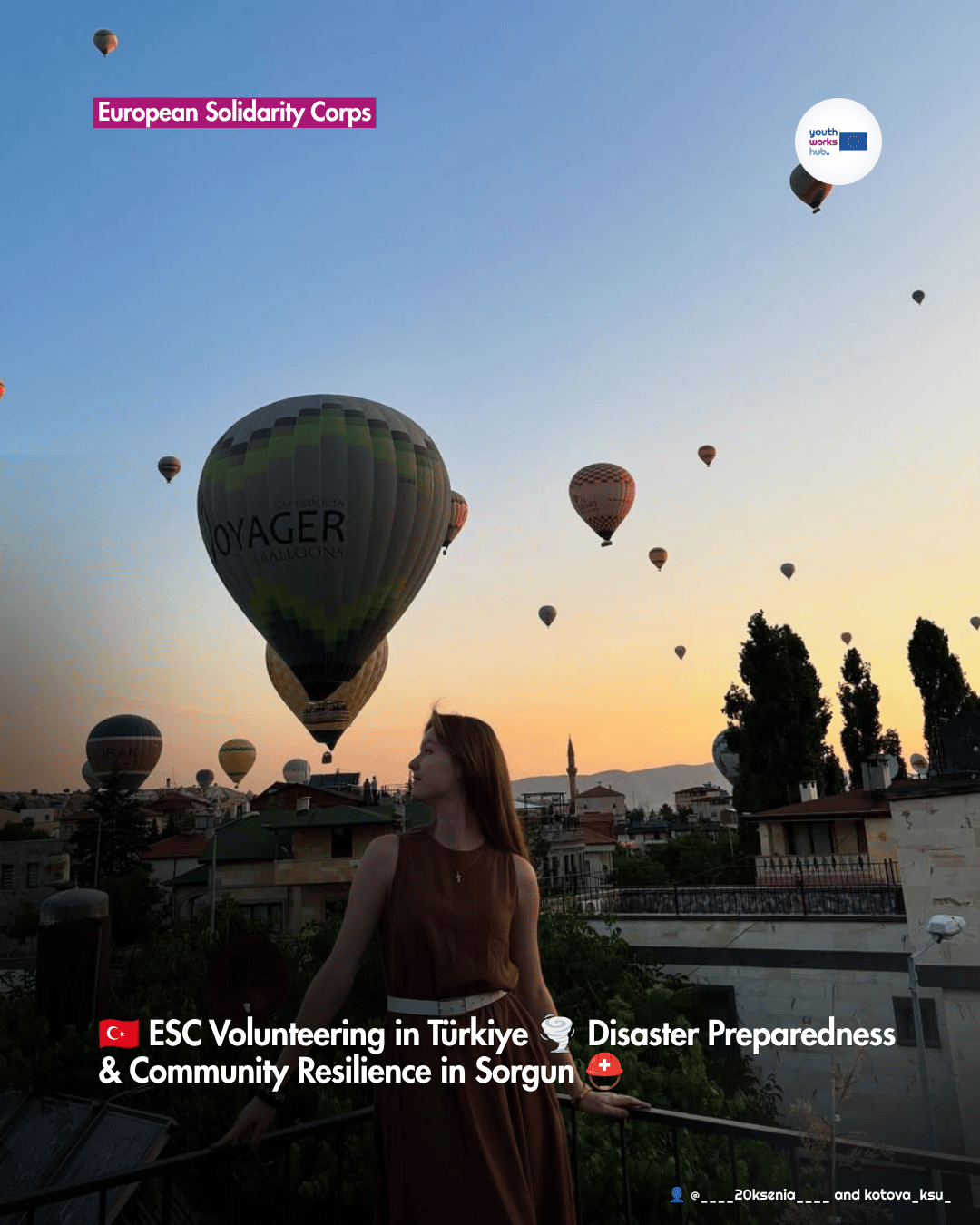 🇹🇷 ESC Volunteering in Türkiye 🌪️ Disaster Preparedness & Community Resilience in Sorgun ⛑️