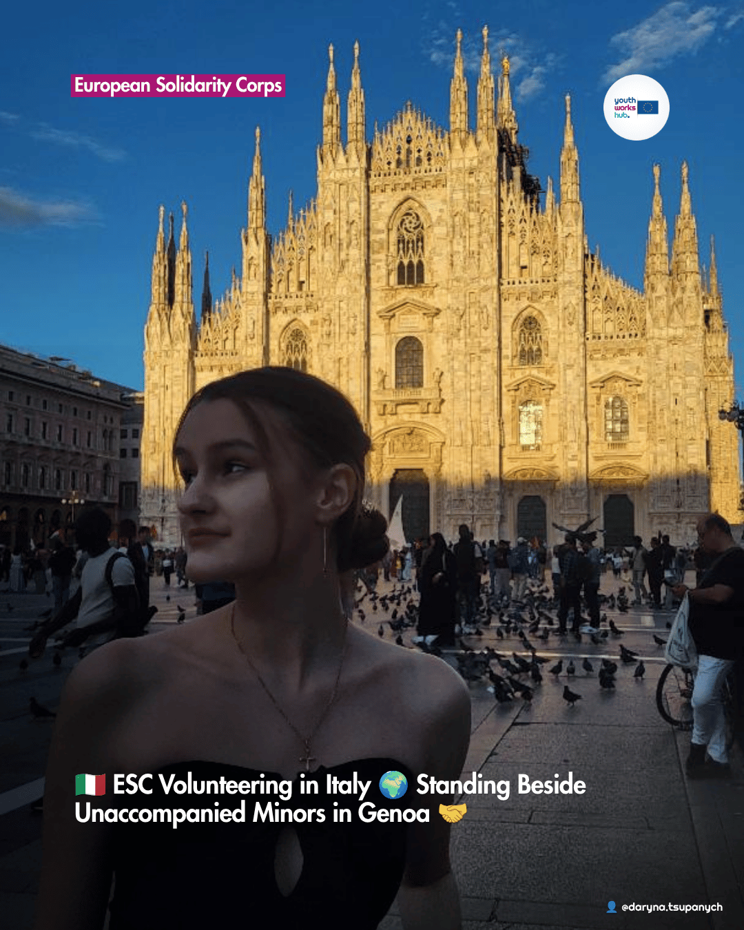 🇮🇹 ESC Volunteering in Italy 🌍 Standing Beside Unaccompanied Minors in Genoa 🤝
