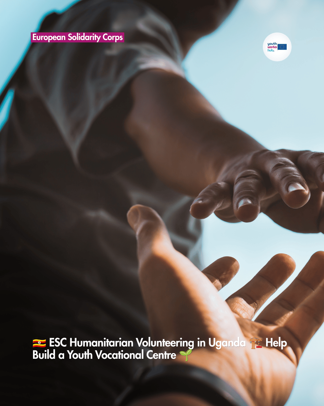 🇺🇬 ESC Humanitarian Volunteering in Uganda 🏗️ Help Build a Youth Vocational Centre 🌱