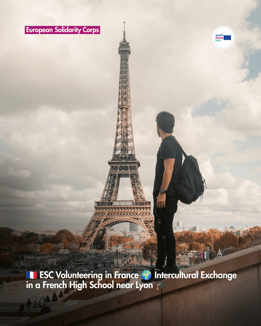 🇫🇷 ESC Volunteering in France 🌍 Intercultural Exchange in a French High School near Lyon 🎓