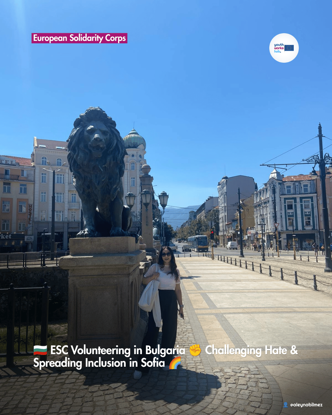 🇧🇬 ESC Volunteering in Bulgaria ✊ Challenging Hate & Spreading Inclusion in Sofia 🌈