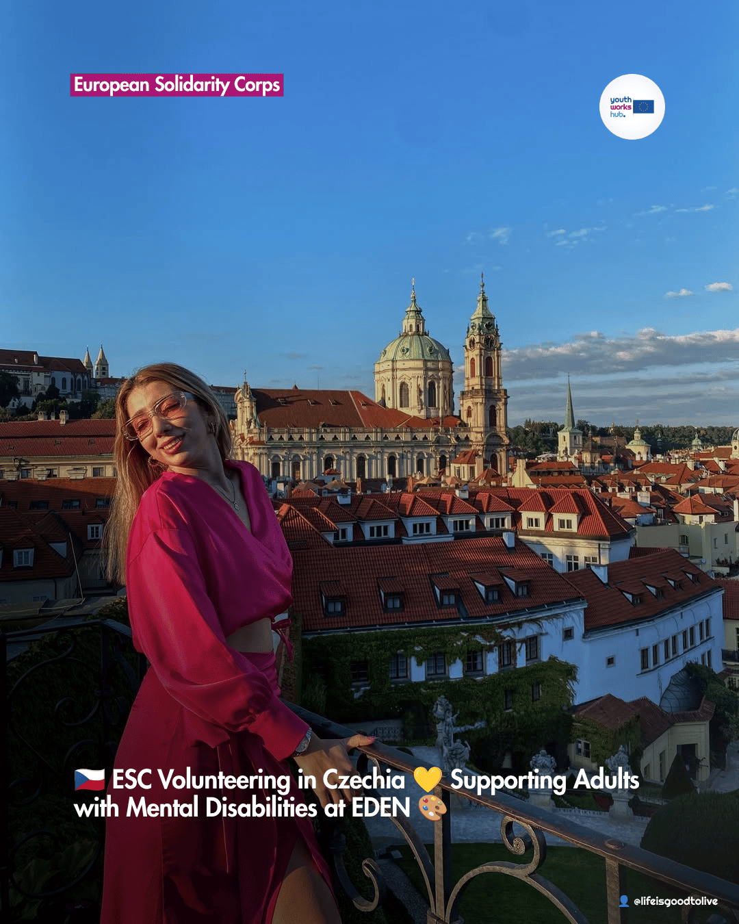 🇨🇿 ESC Volunteering in Czechia 💛 Supporting Adults with Mental Disabilities at EDEN 🎨