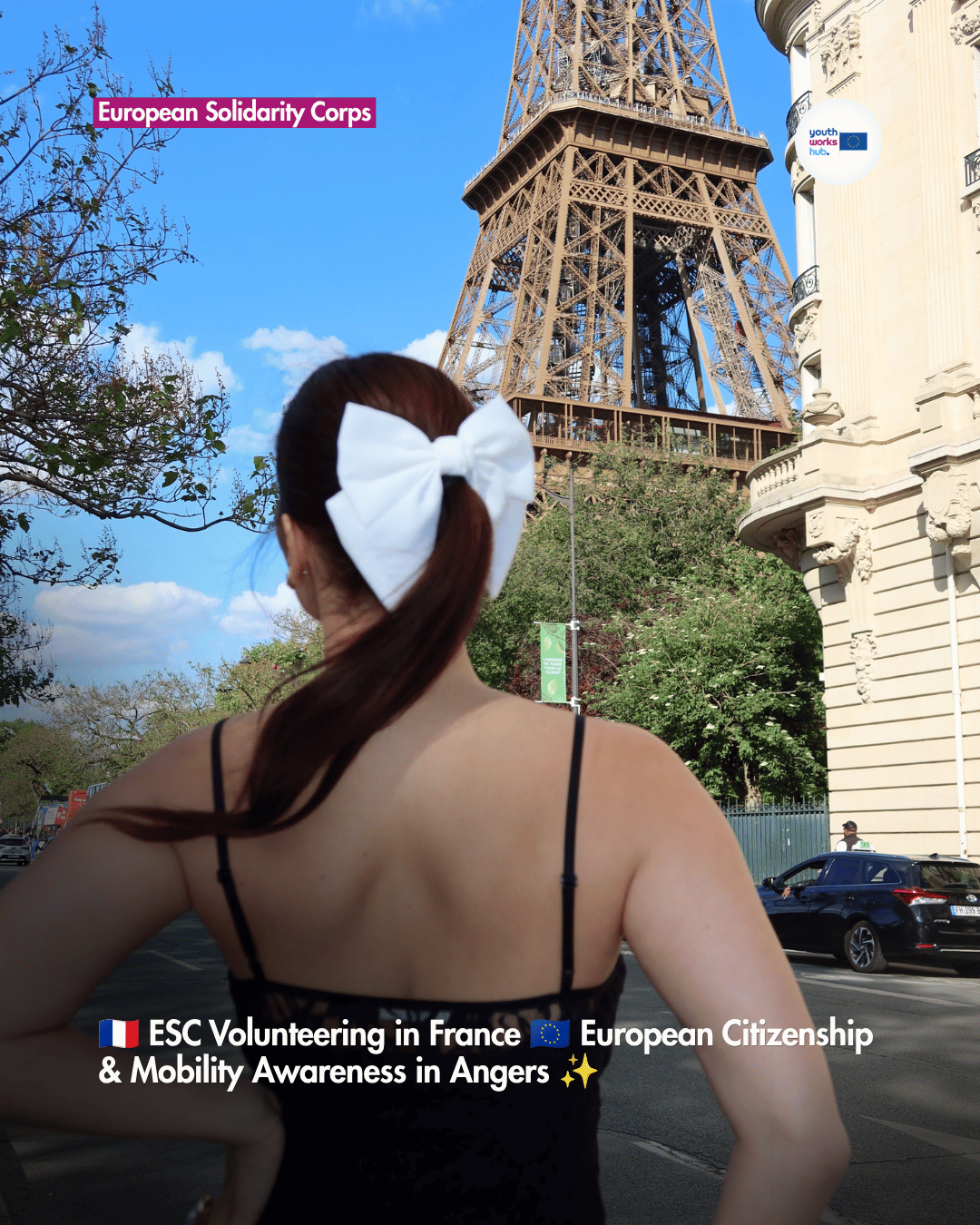 🇫🇷 ESC Volunteering in France 🇪🇺 European Citizenship & Mobility Awareness in Angers ✨