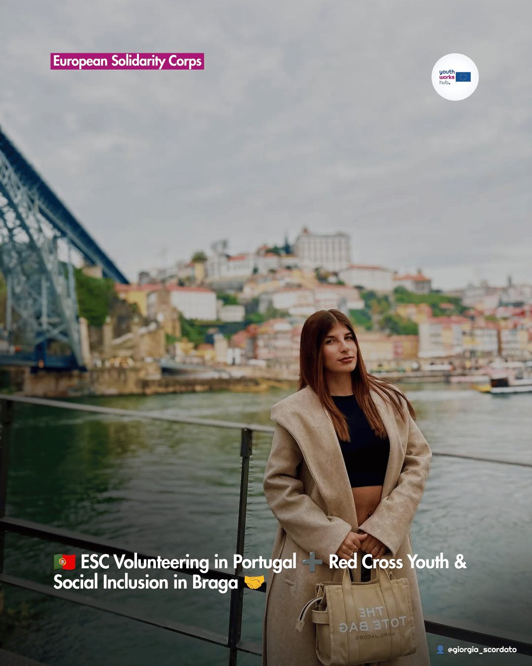 🇵🇹 ESC Volunteering in Portugal ➕ Red Cross Youth & Social Inclusion in Braga 🤝