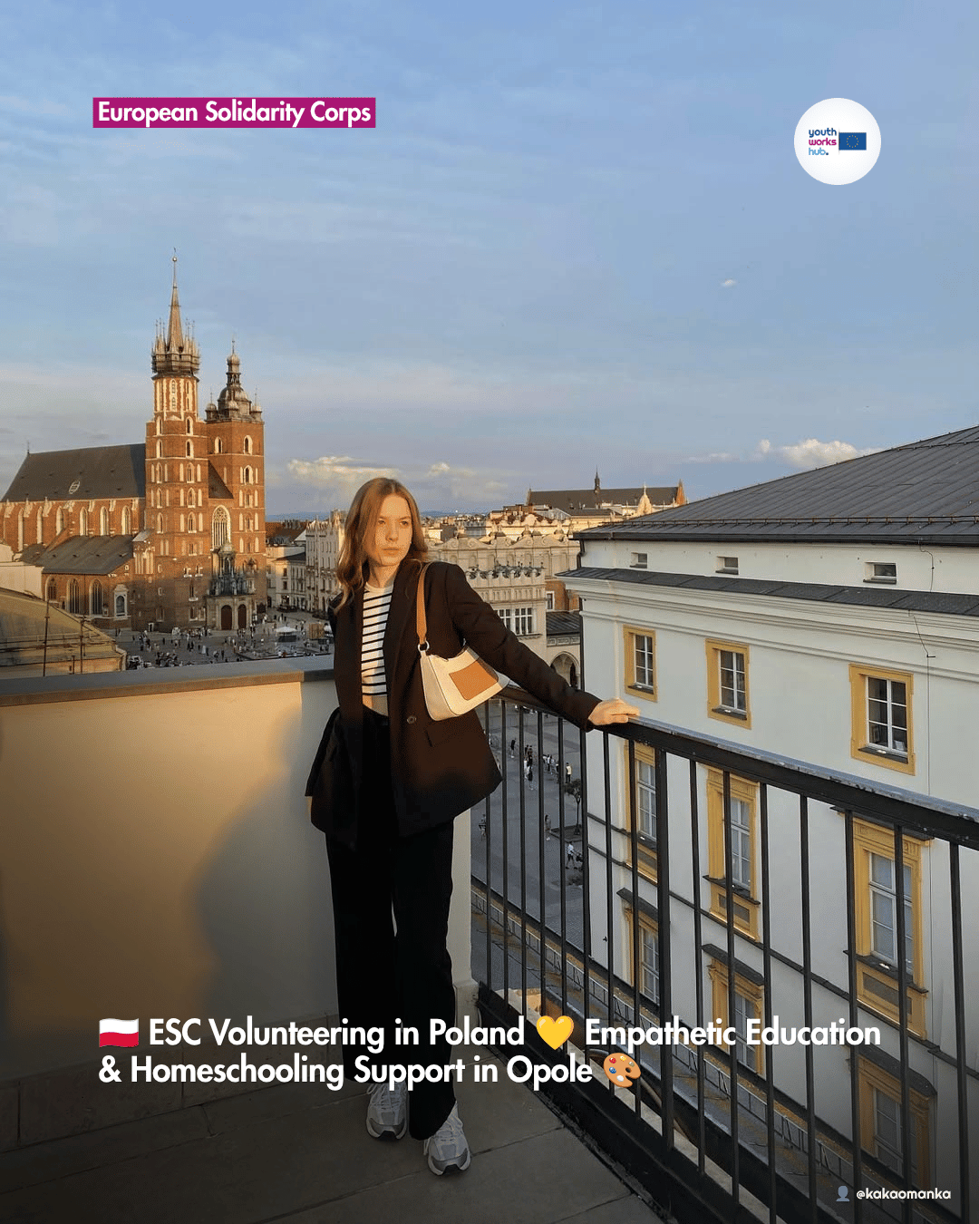🇵🇱 ESC Volunteering in Poland 💛 Empathetic Education & Homeschooling Support in Opole 🎨