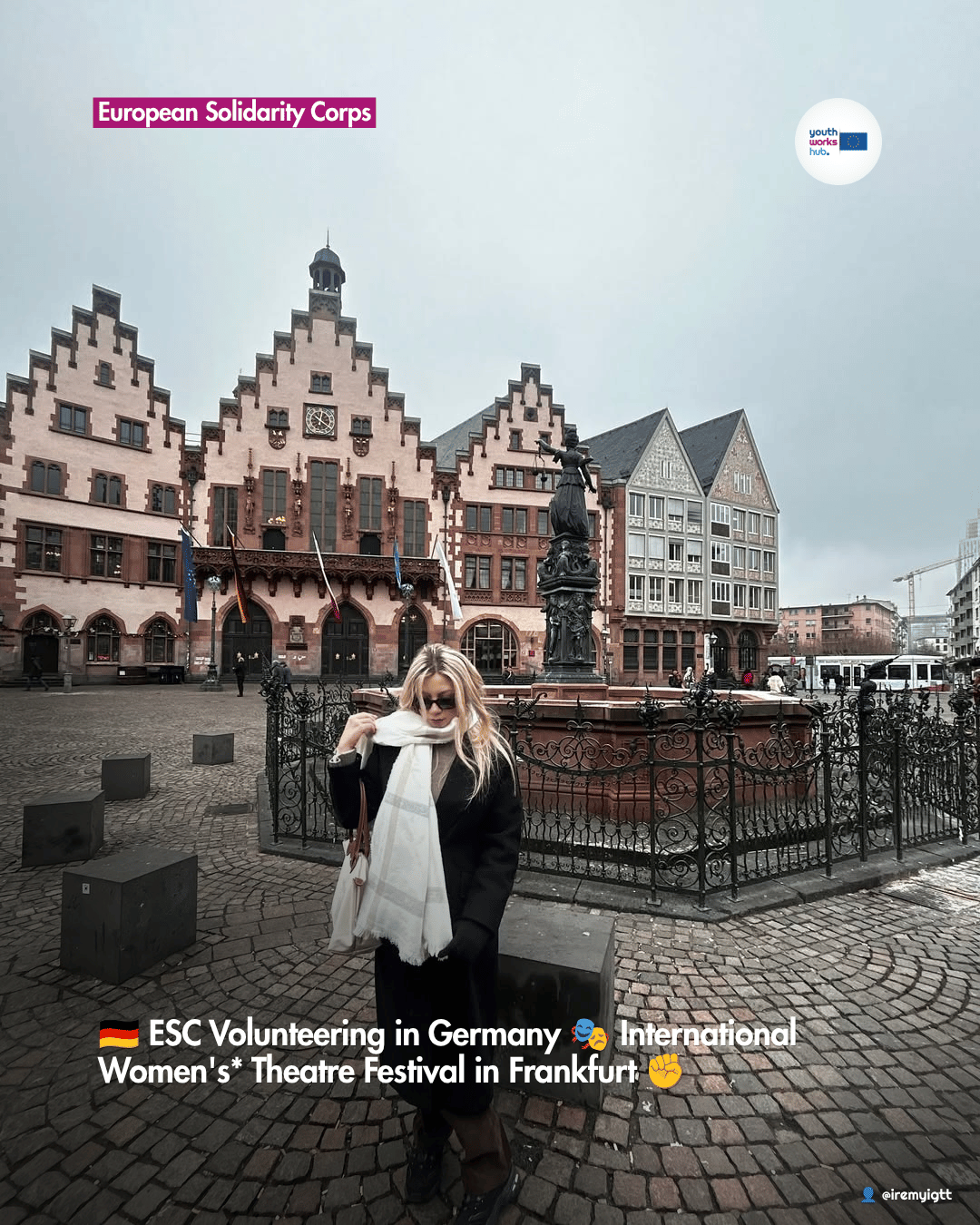 🇩🇪 ESC Volunteering in Germany 🎭 International Women's* Theatre Festival in Frankfurt ✊