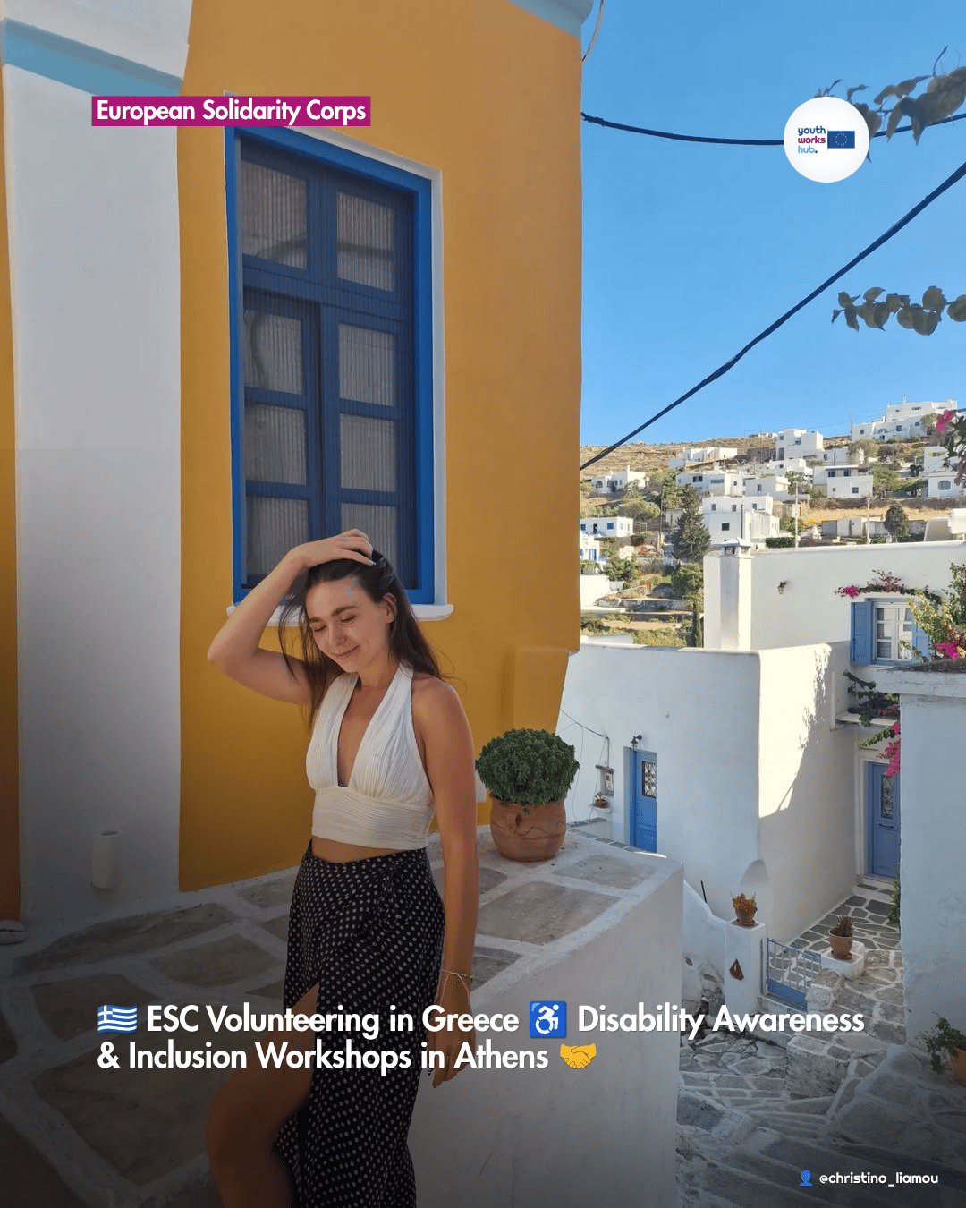 🇬🇷 ESC Volunteering in Greece ♿ Disability Awareness & Inclusion Workshops in Athens 🤝