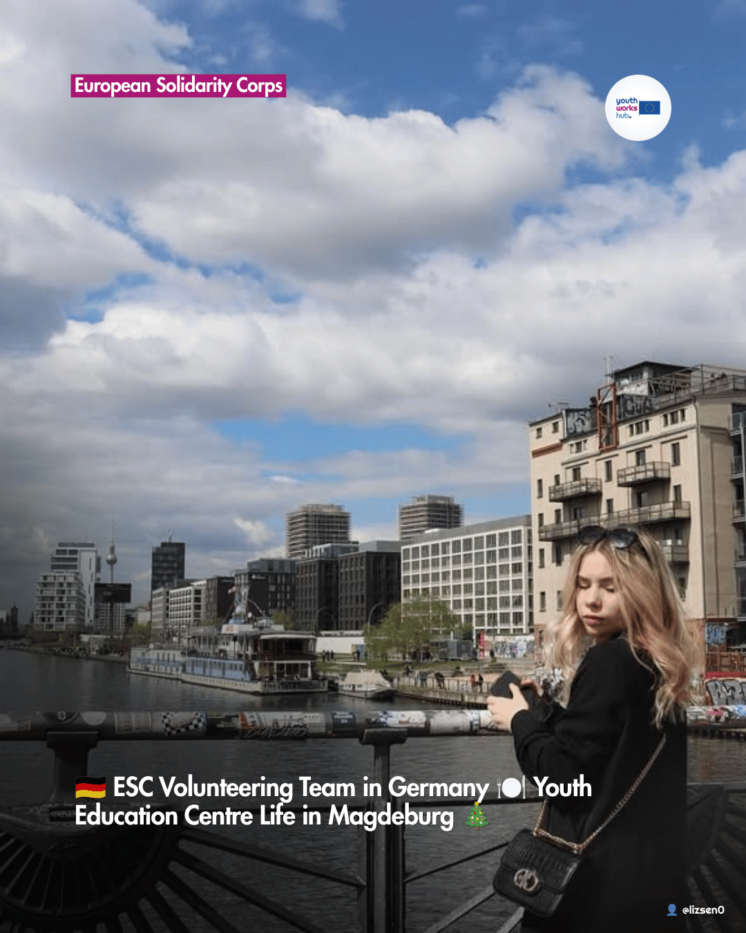 🇩🇪 ESC Volunteering Team in Germany 🍽️ Youth Education Centre Life in Magdeburg 🎄