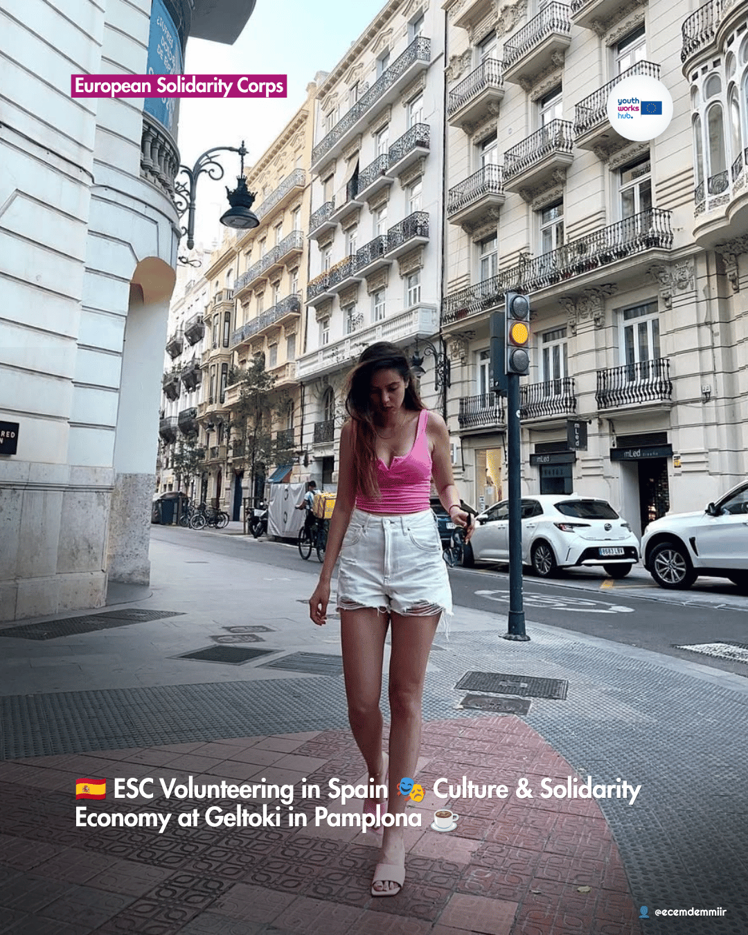 🇪🇸 ESC Volunteering in Spain 🎭 Culture & Solidarity Economy at Geltoki in Pamplona ☕