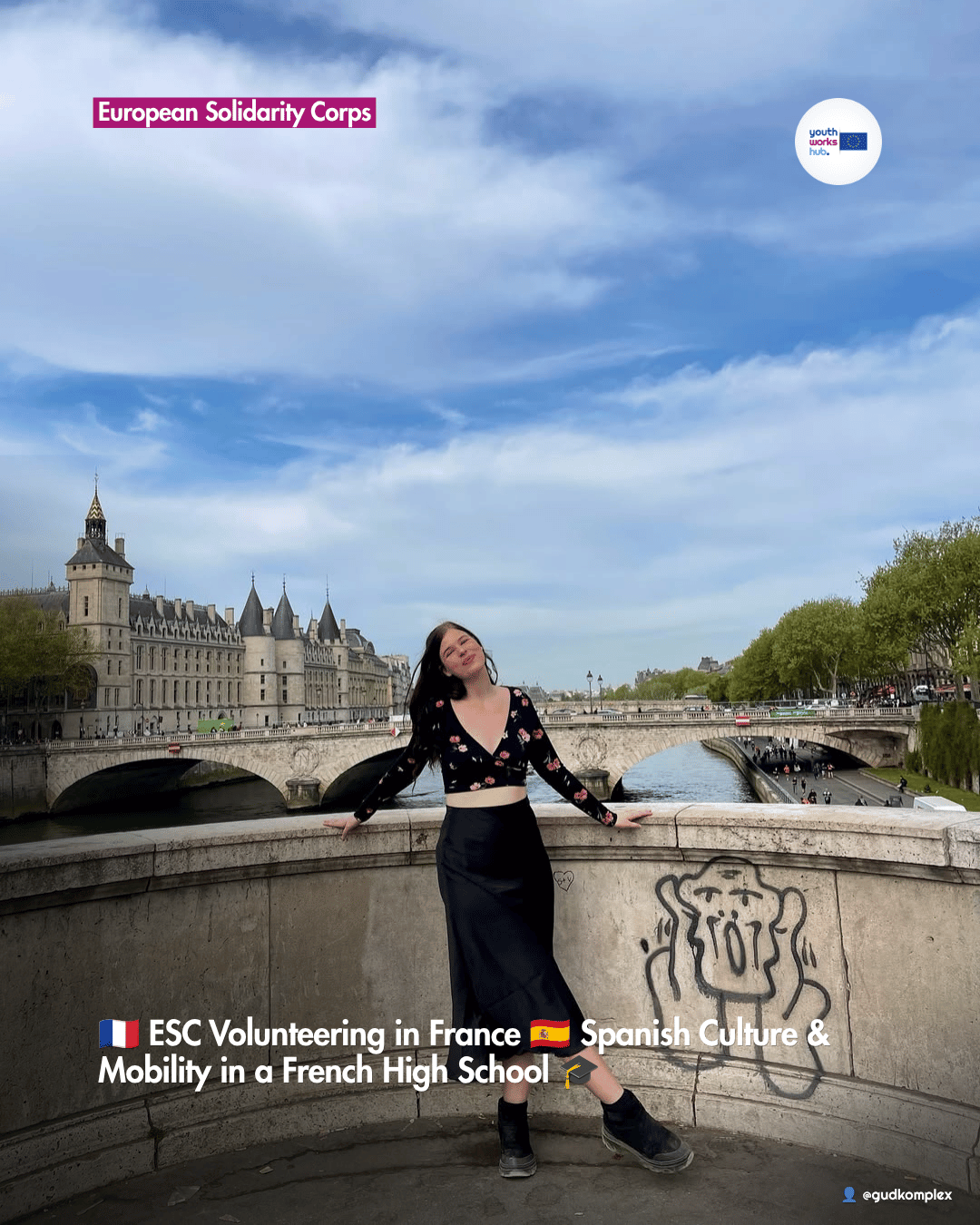 🇫🇷 ESC Volunteering in France 🇪🇸 Spanish Culture & Mobility in a French High School 🎓