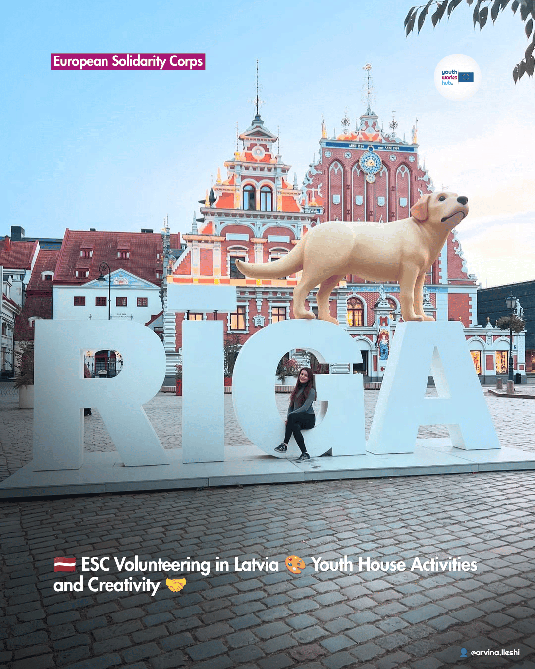 🇱🇻 ESC Volunteering in Latvia 🎨 Youth House Activities and Creativity 🤝