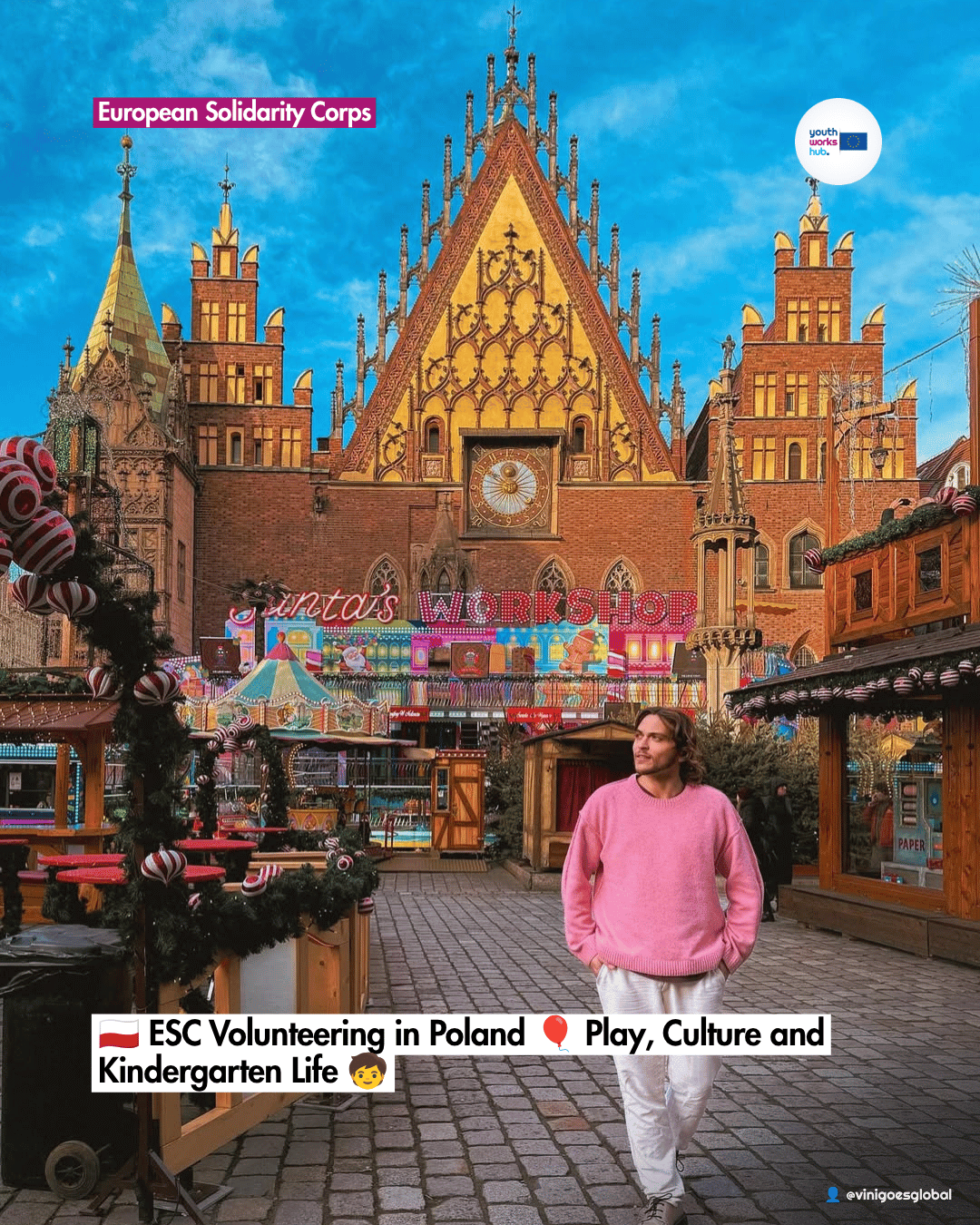 🇵🇱 ESC Volunteering in Poland 🎈 Play, Culture and Kindergarten Life 🧒