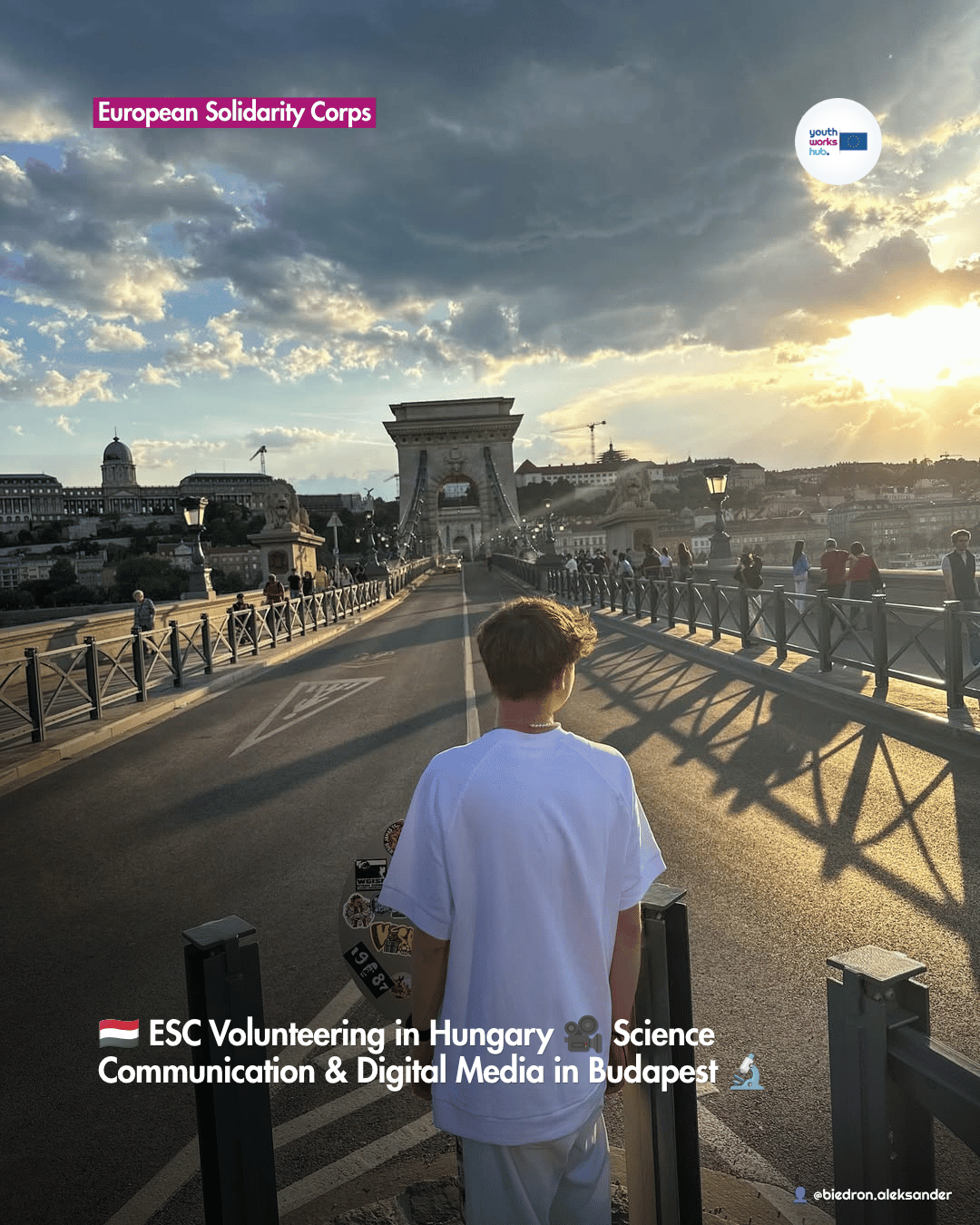 🇭🇺 ESC Volunteering in Hungary 🎥 Science Communication & Digital Media in Budapest 🔬