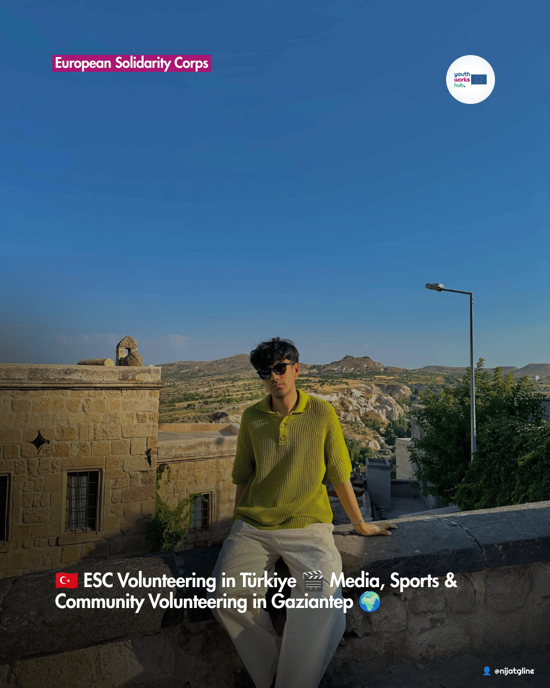 🇹🇷 ESC Volunteering in Türkiye 🎬 Media, Sports & Community Volunteering in Gaziantep 🌍