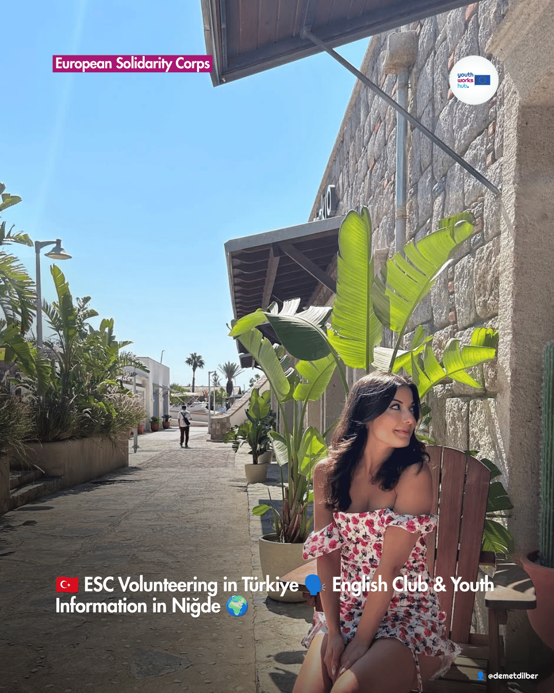 🇹🇷 ESC Volunteering in Türkiye 🗣️ English Club & Youth Information in Niğde 🌍