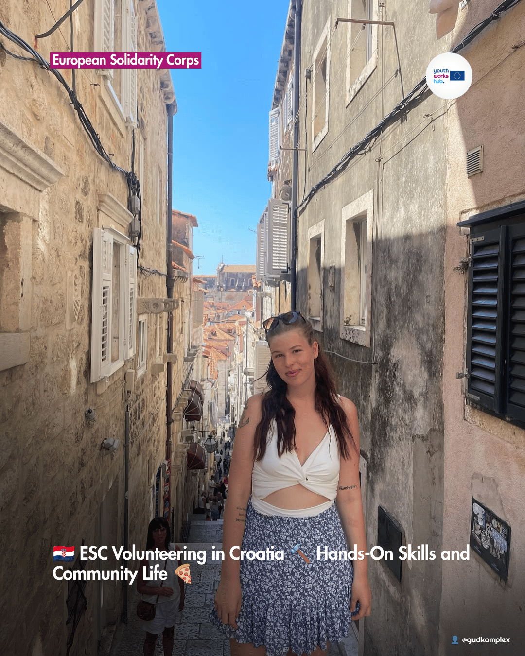 🇭🇷 ESC Volunteering in Croatia 🔨 Hands-On Skills and Community Life 🍕