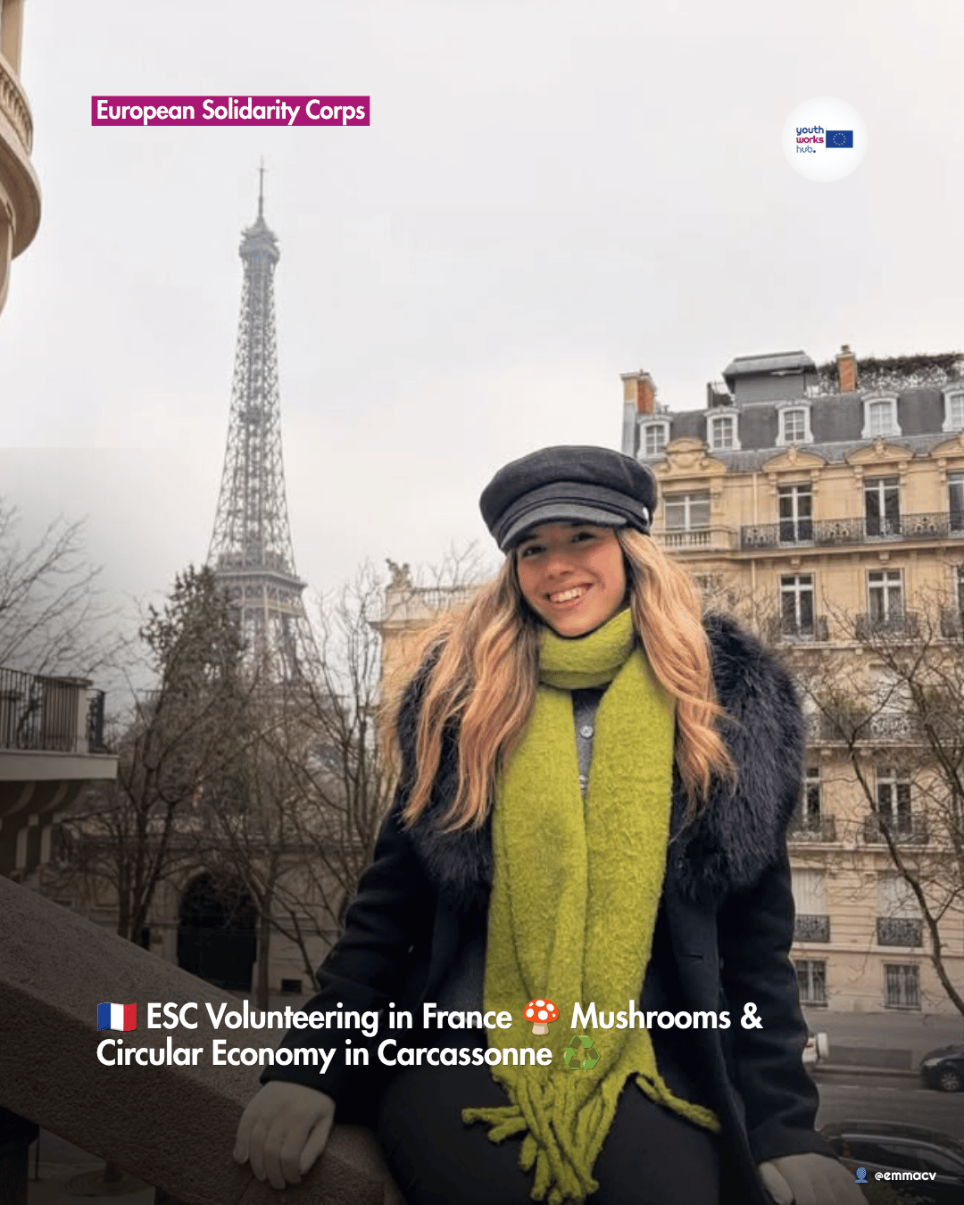 🇫🇷 ESC Volunteering in France 🍄 Mushrooms & Circular Economy in Carcassonne ♻️