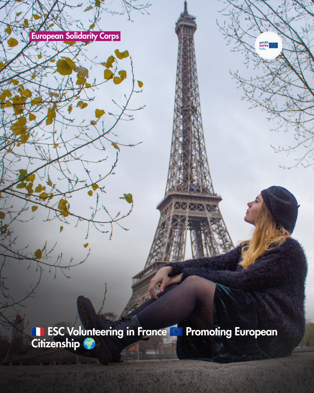 🇫🇷 ESC Volunteering in France 🇪🇺 Promoting European Citizenship 🌍