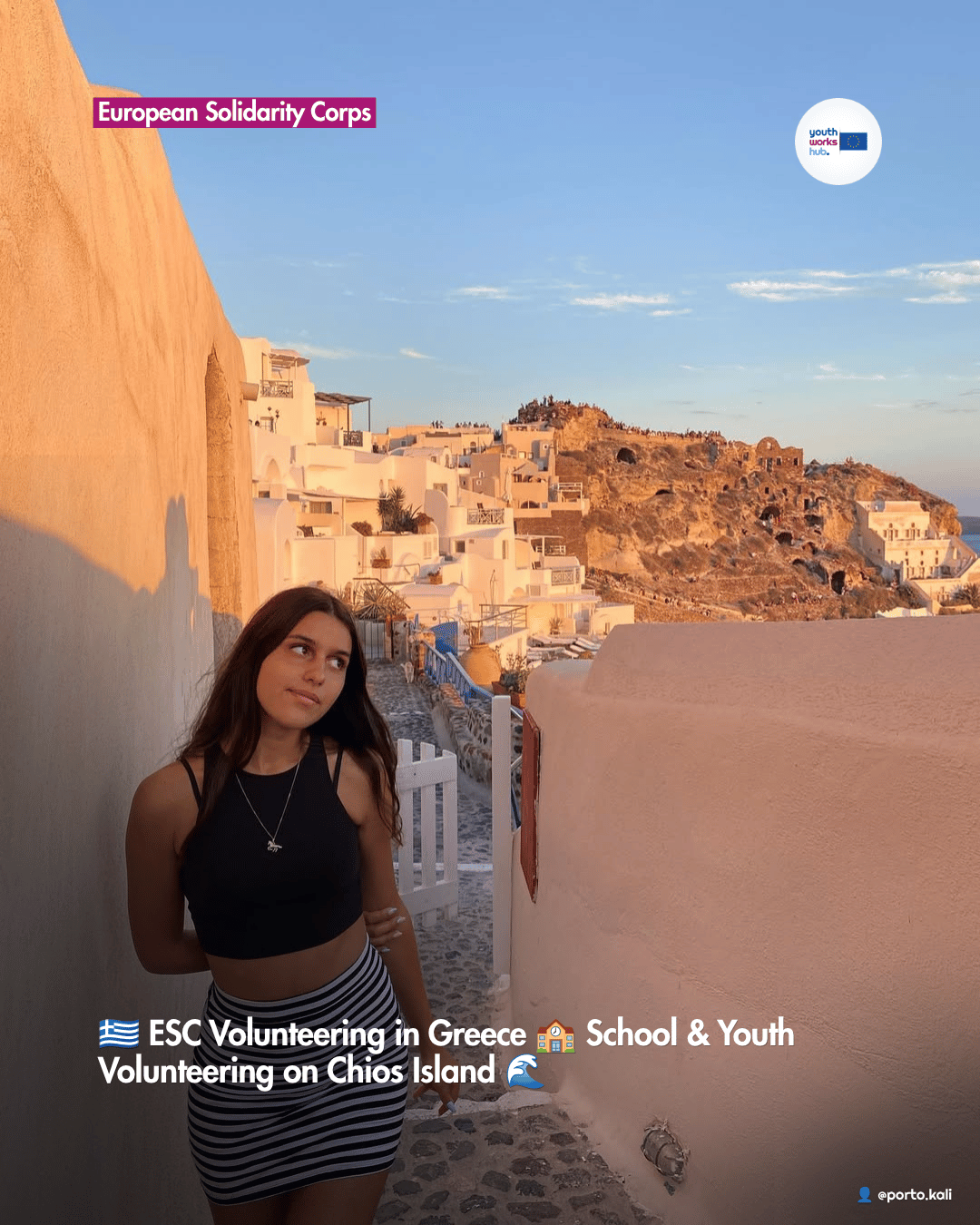 🇬🇷 ESC Volunteering in Greece 🏫 School & Youth Volunteering on Chios Island 🌊