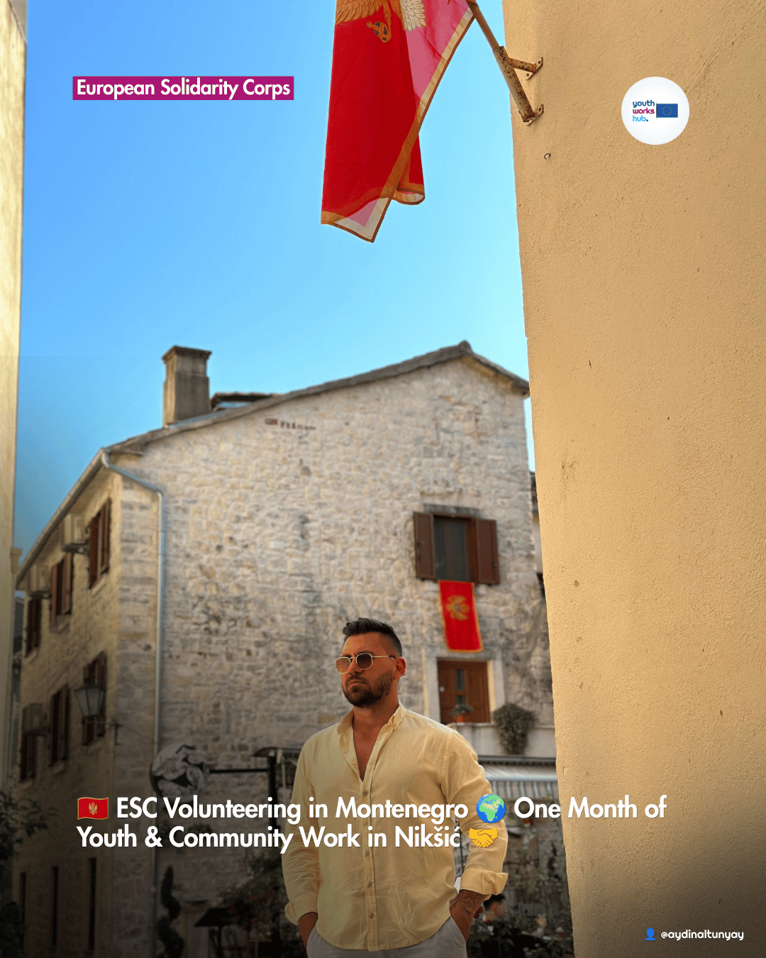 🇲🇪 ESC Volunteering in Montenegro 🌍 One Month of Youth & Community Work in Nikšić 🤝