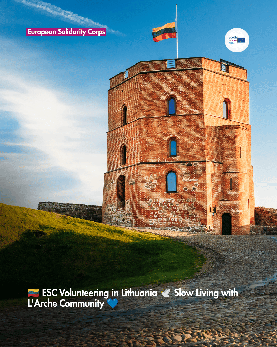 🇱🇹 ESC Volunteering in Lithuania 🕊️ Slow Living with L'Arche Community 💙