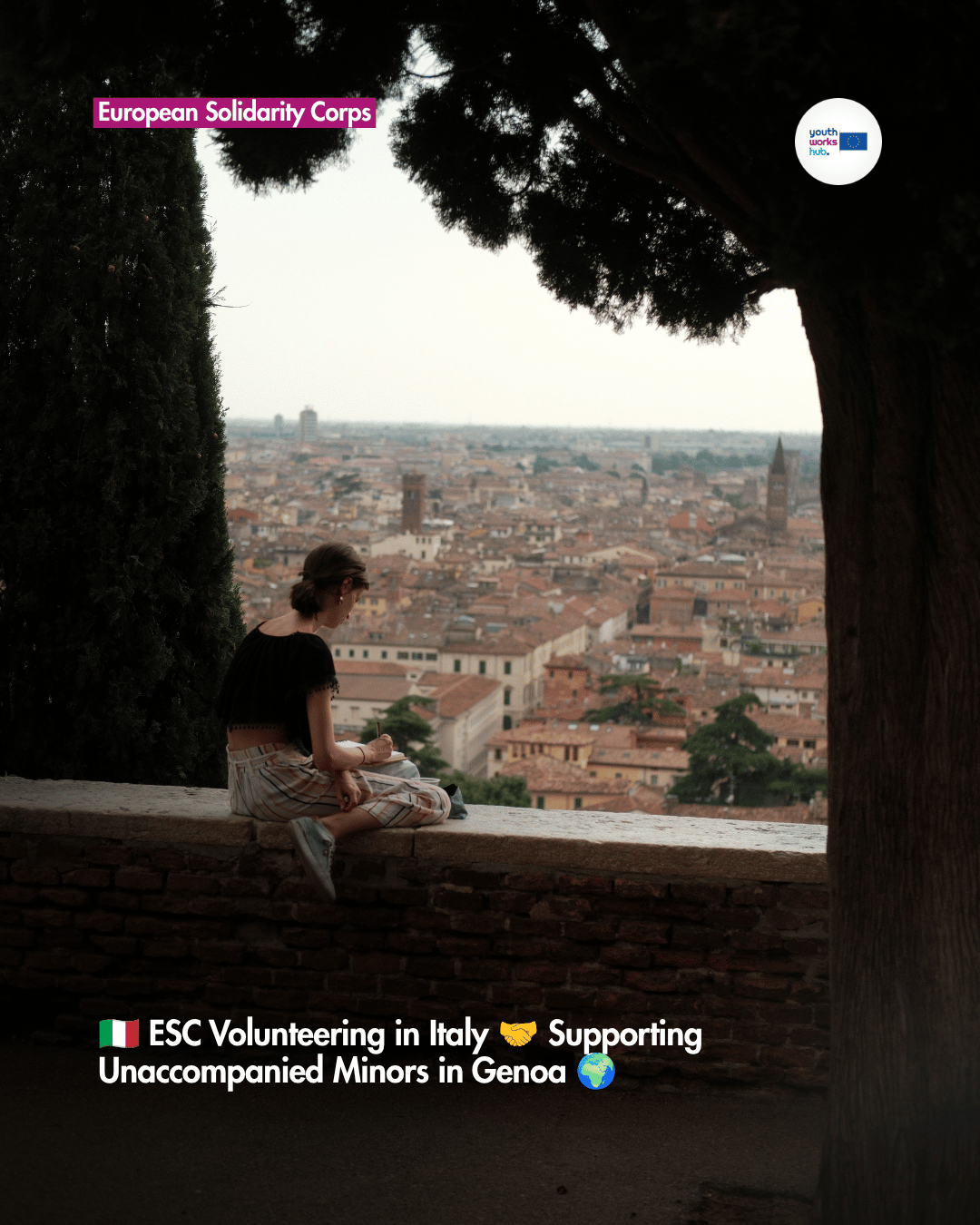 🇮🇹 ESC Volunteering in Italy 🤝 Supporting Unaccompanied Minors in Genoa 🌍