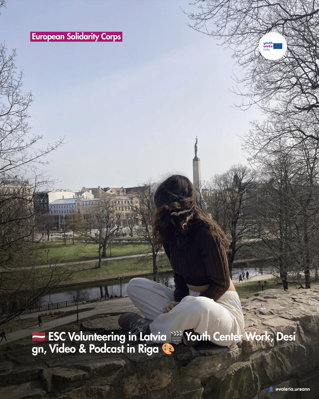 🇱🇻 ESC Volunteering in Latvia 🎬 Youth Center Work, Design, Video & Podcast in Riga 🎨