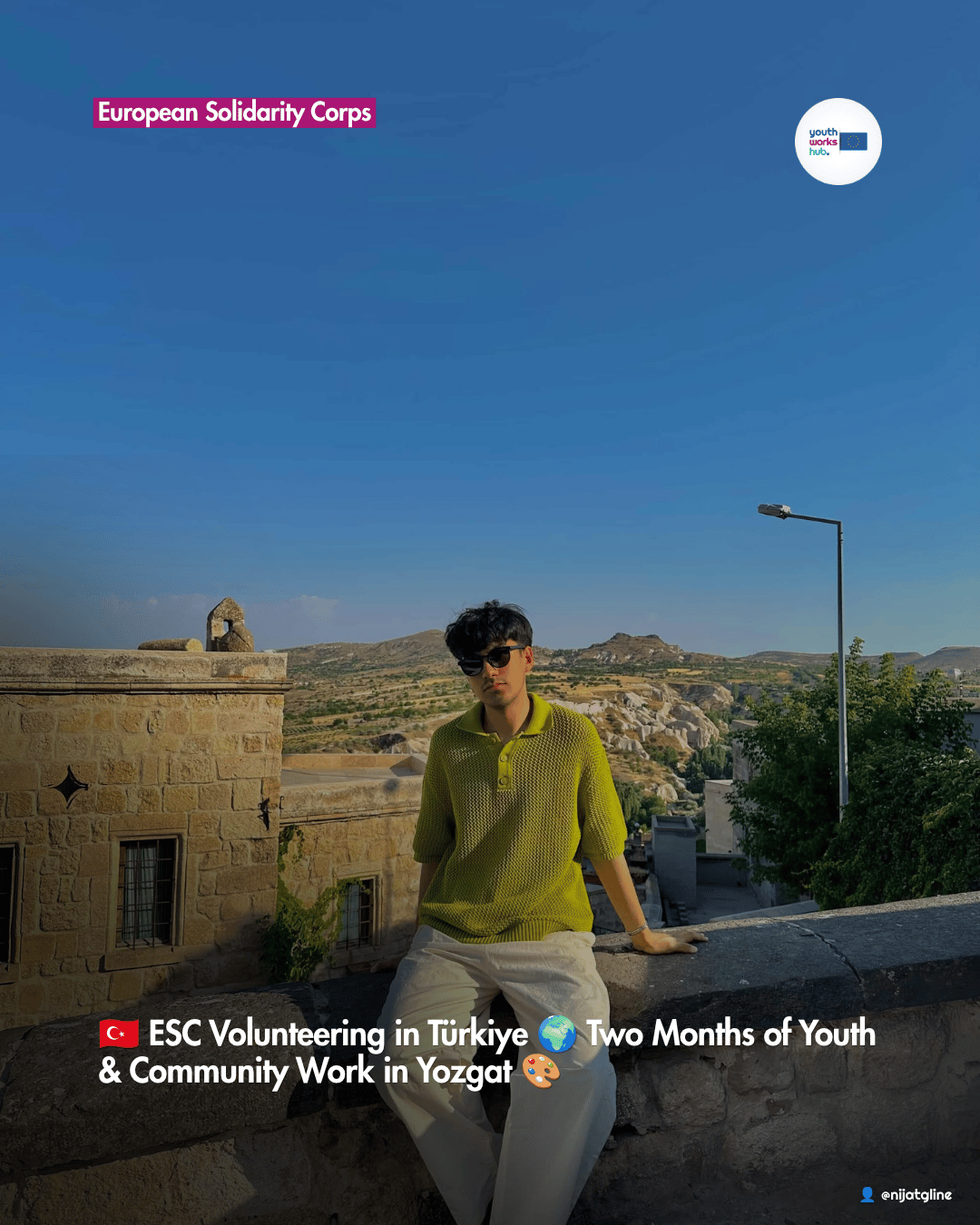 🇹🇷 ESC Volunteering in Türkiye 🌍 Two Months of Youth & Community Work in Yozgat 🎨