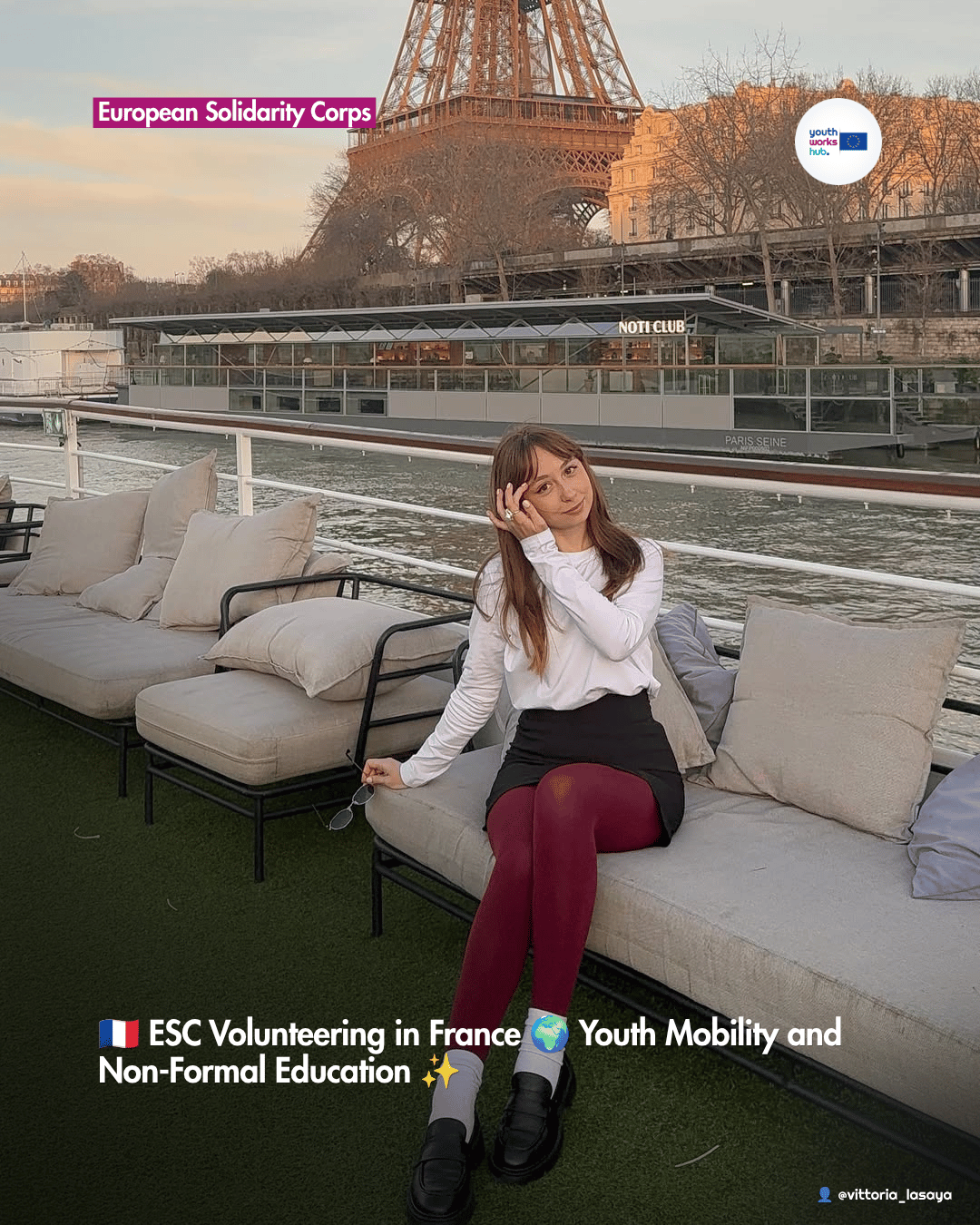 🇫🇷 ESC Volunteering in France 🌍 Youth Mobility and Non-Formal Education ✨