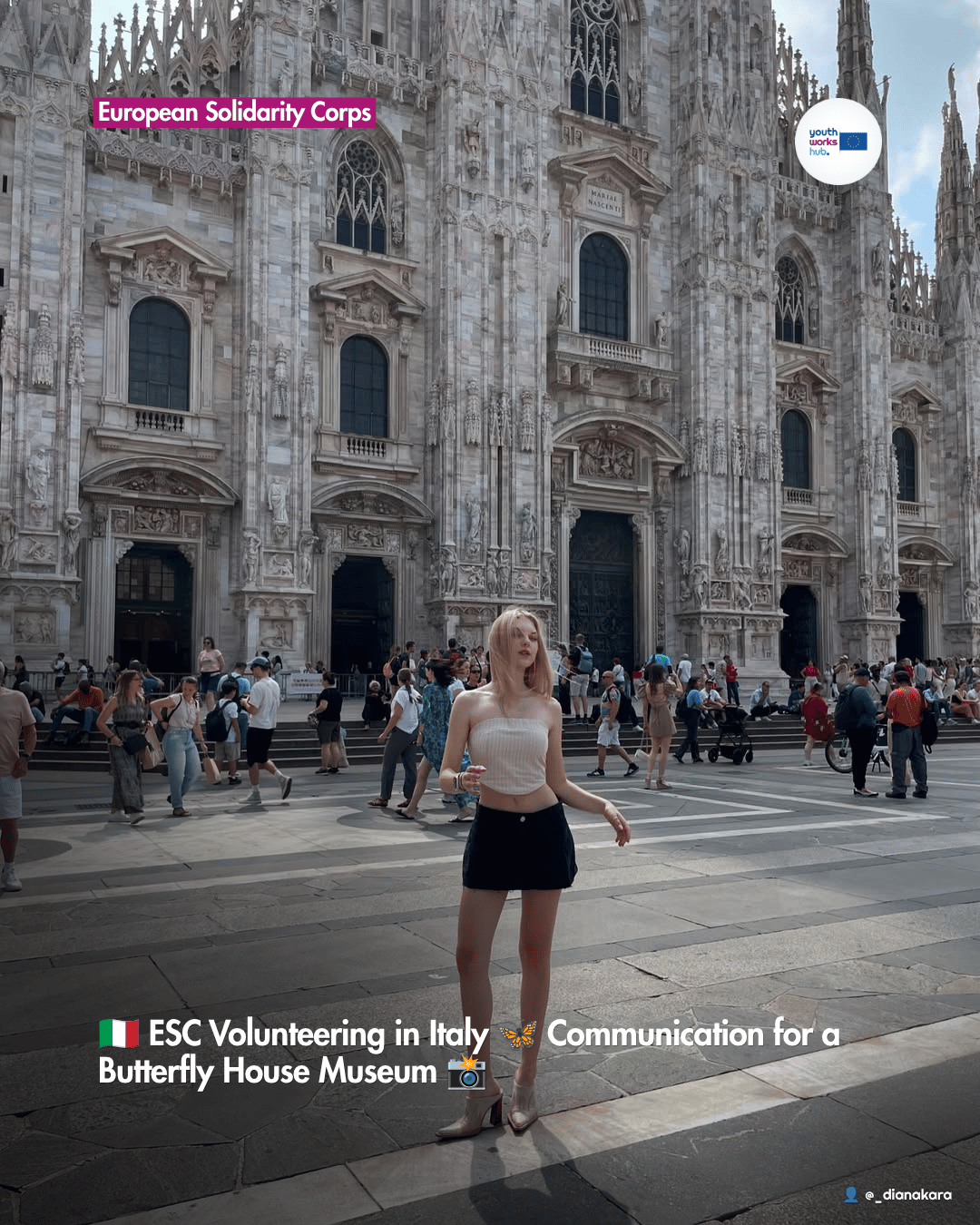 🇮🇹 ESC Volunteering in Italy 🦋 Communication for a Butterfly House Museum 📸