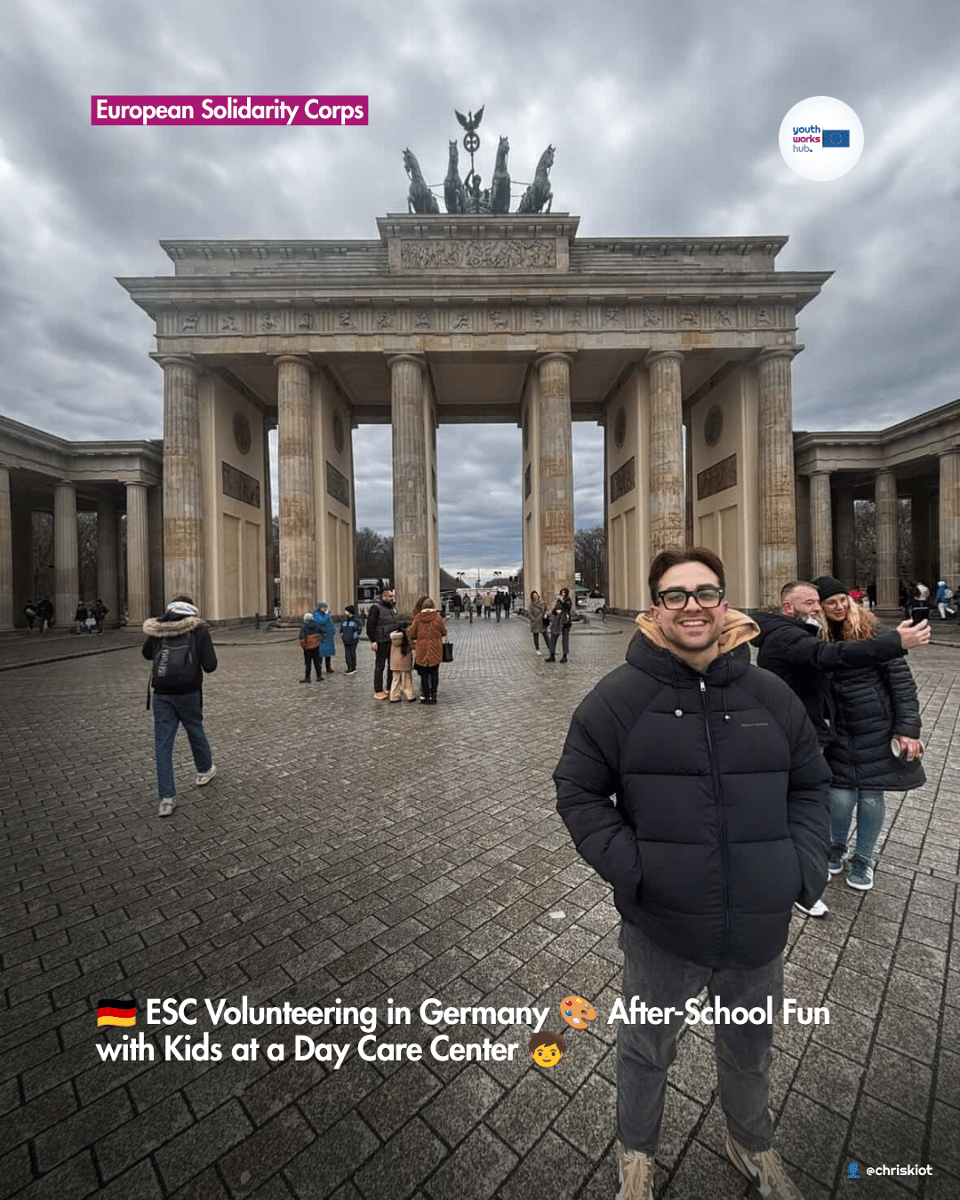 🇩🇪 ESC Volunteering in Germany 🎨 After-School Fun with Kids at a Day Care Center 🧒