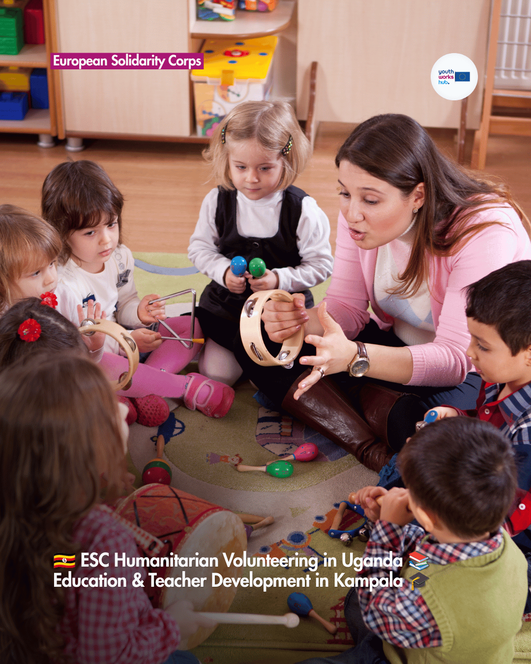 🇺🇬 ESC Humanitarian Volunteering in Uganda 📚 Education & Teacher Development in Kampala 🎓