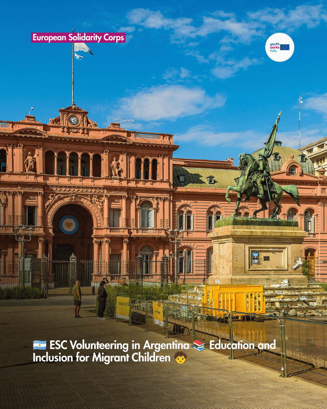 🇦🇷 ESC Volunteering in Argentina 📚 Education and Inclusion for Migrant Children 🧒