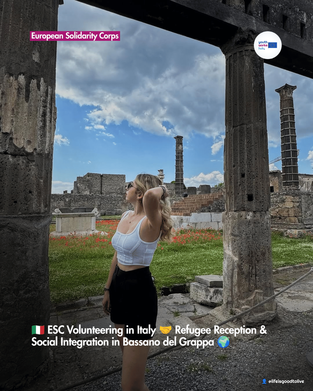 🇮🇹 ESC Volunteering in Italy 🤝 Refugee Reception & Social Integration in Bassano del Grappa 🌍