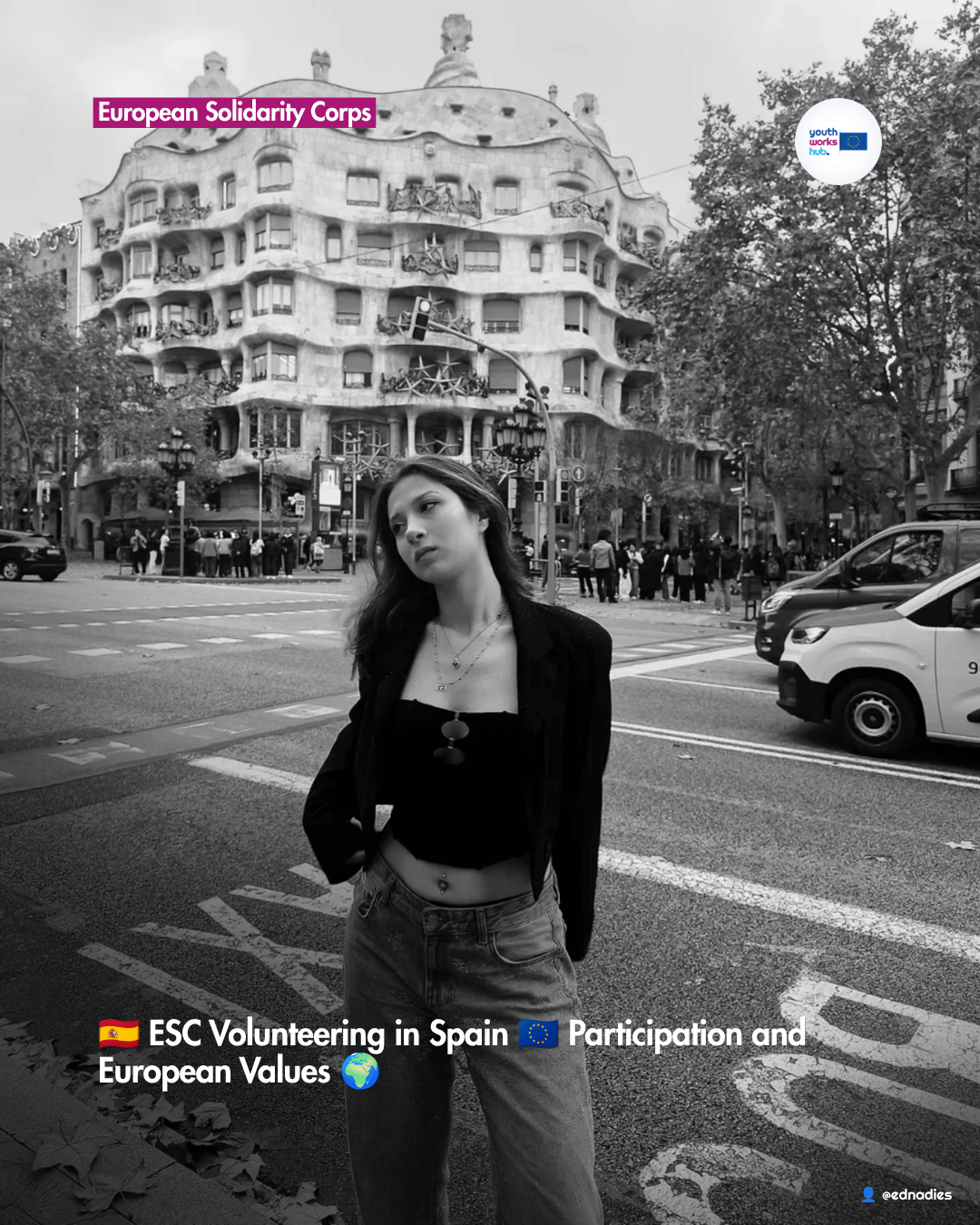 🇪🇸 ESC Volunteering in Spain 🇪🇺 Participation and European Values 🌍