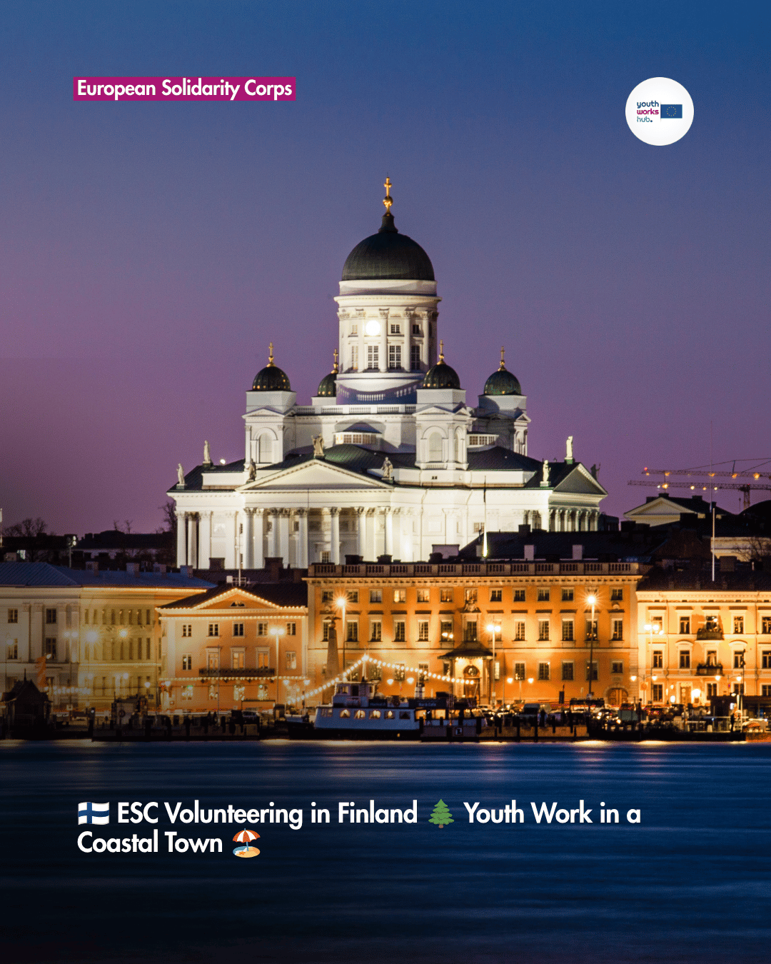 🇫🇮 ESC Volunteering in Finland 🌲 Youth Work in a Coastal Town 🏖️