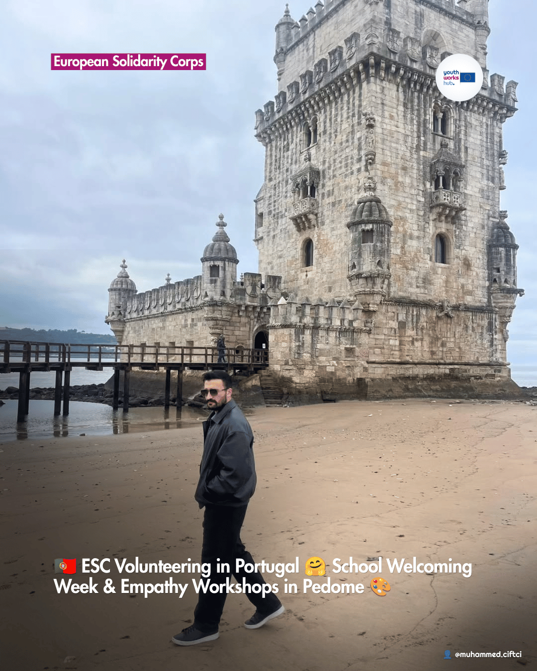 🇵🇹 ESC Volunteering in Portugal 🤗 School Welcoming Week & Empathy Workshops in Pedome 🎨