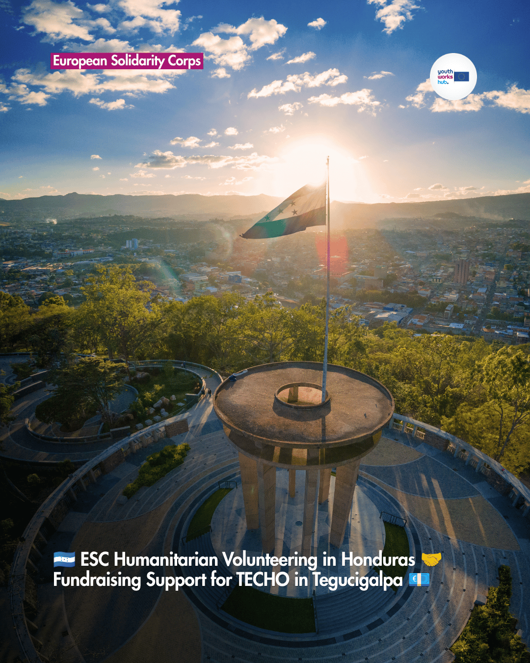 🇭🇳 ESC Humanitarian Volunteering in Honduras 🤝 Fundraising Support for TECHO in Tegucigalpa 💶
