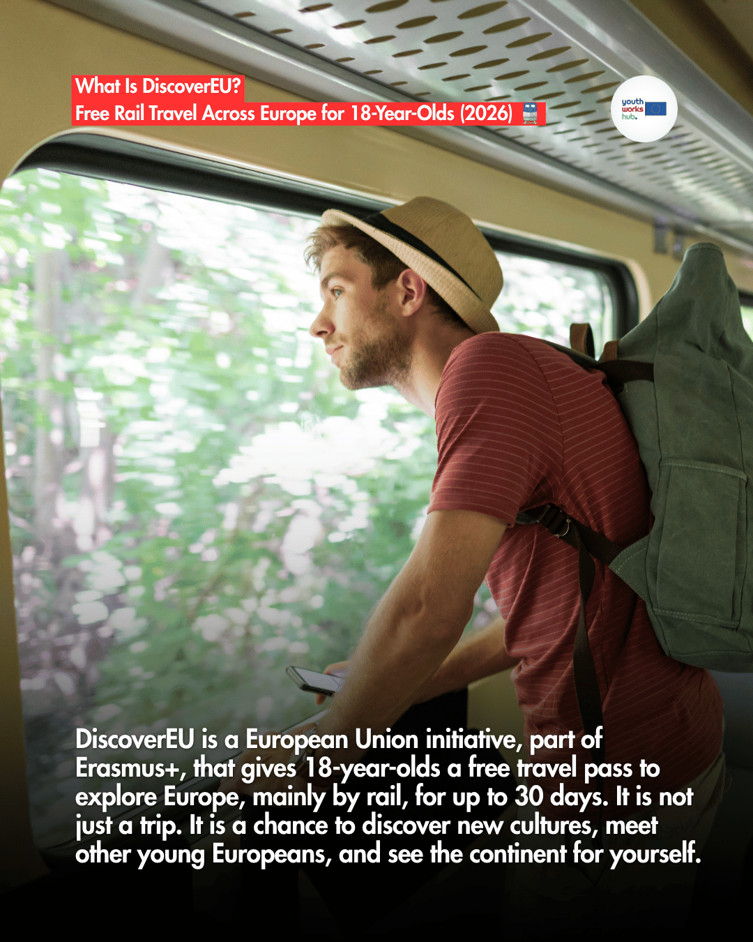 What Is DiscoverEU? Free Rail Travel Across Europe for 18-Year-Olds (2026) 🚆