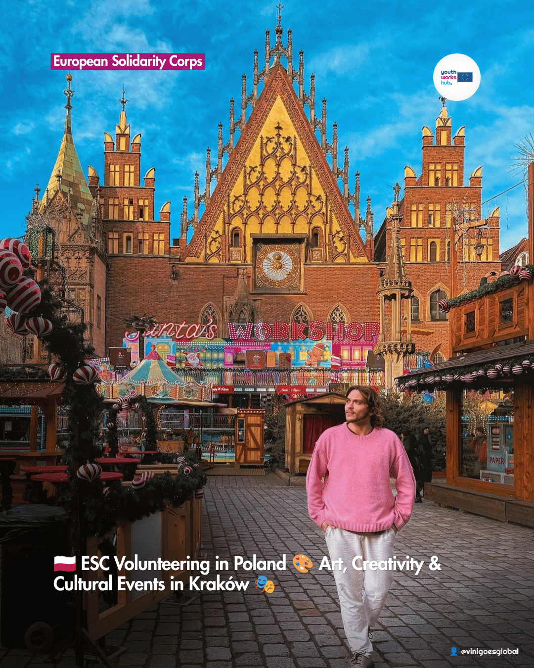 🇵🇱 ESC Volunteering in Poland 🎨 Art, Creativity & Cultural Events in Kraków 🎭