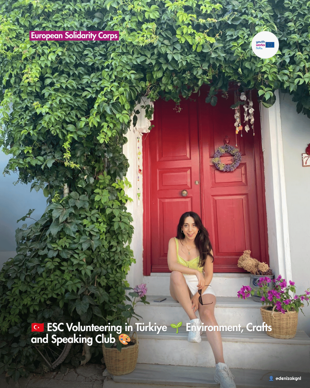 🇹🇷 ESC Volunteering in Türkiye 🌱 Environment, Crafts and Speaking Club 🎨