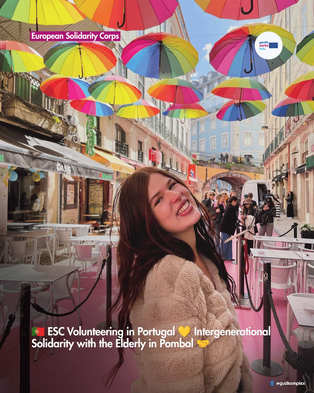 🇵🇹 ESC Volunteering in Portugal 💛 Intergenerational Solidarity with the Elderly in Pombal 🤝