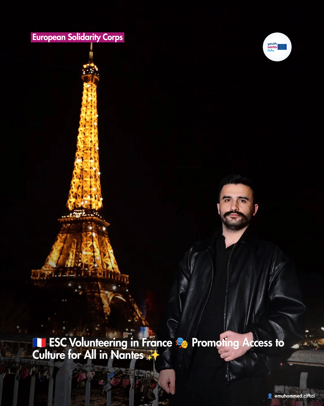 🇫🇷 ESC Volunteering in France 🎭 Promoting Access to Culture for All in Nantes ✨