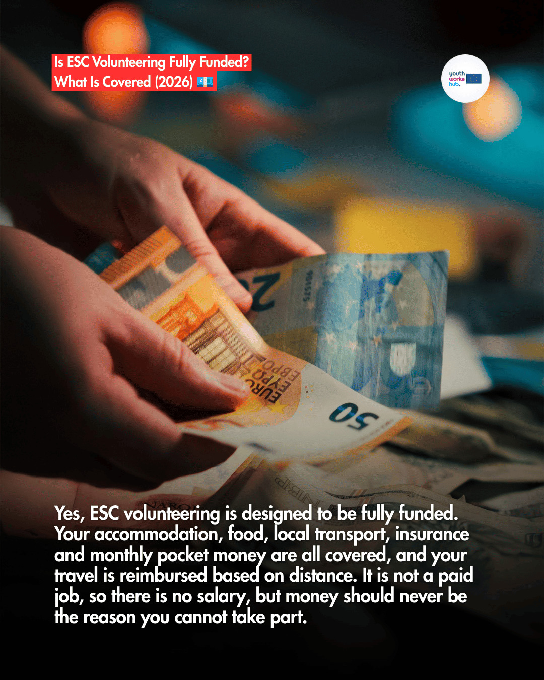 Is ESC Volunteering Fully Funded? What Is Covered (2026) 💶
