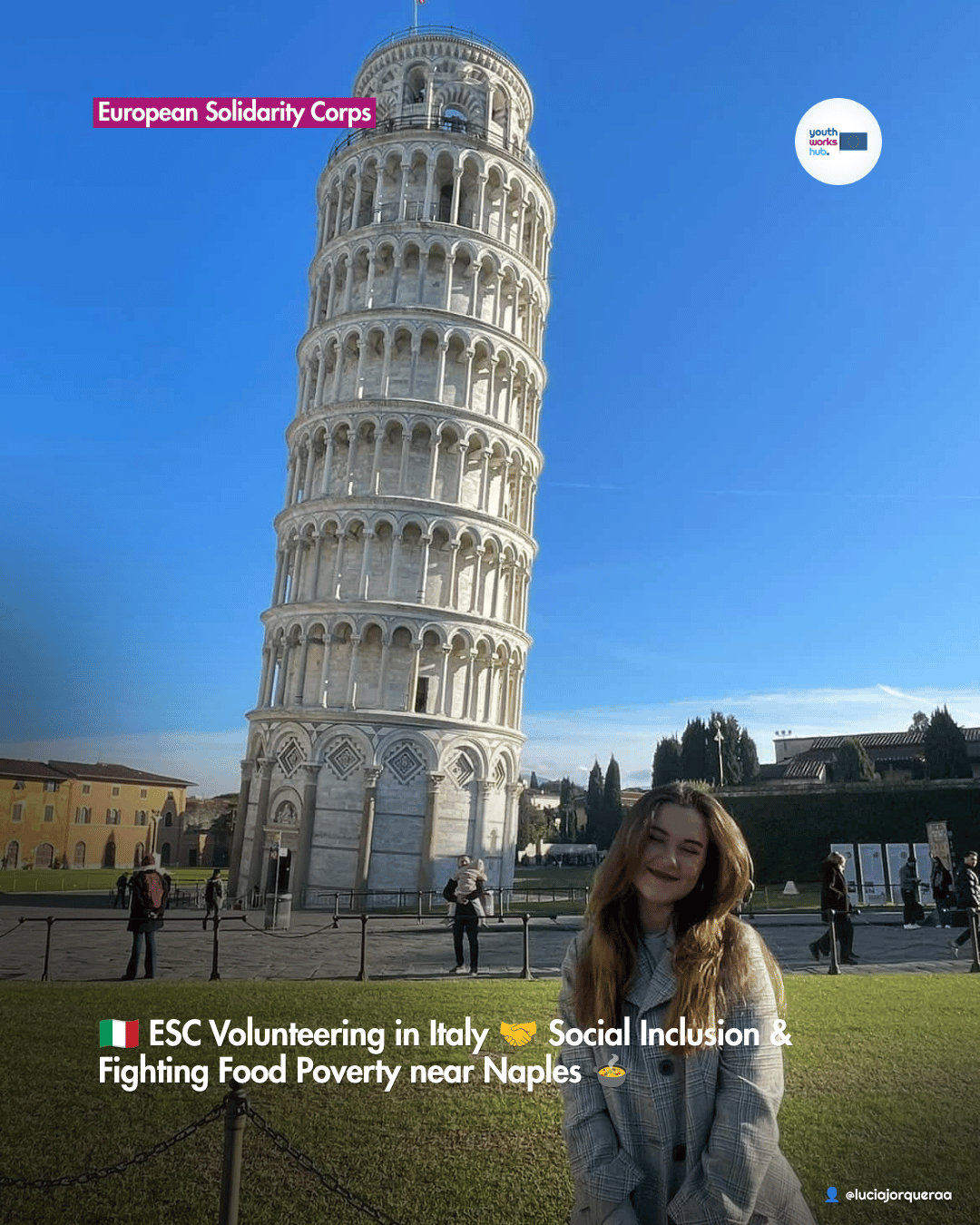 🇮🇹 ESC Volunteering in Italy 🤝 Social Inclusion & Fighting Food Poverty near Naples 🍲