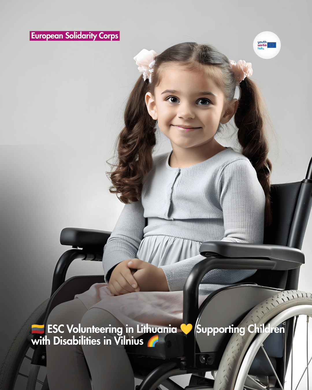 🇱🇹 ESC Volunteering in Lithuania 💛 Supporting Children with Disabilities in Vilnius 🌈