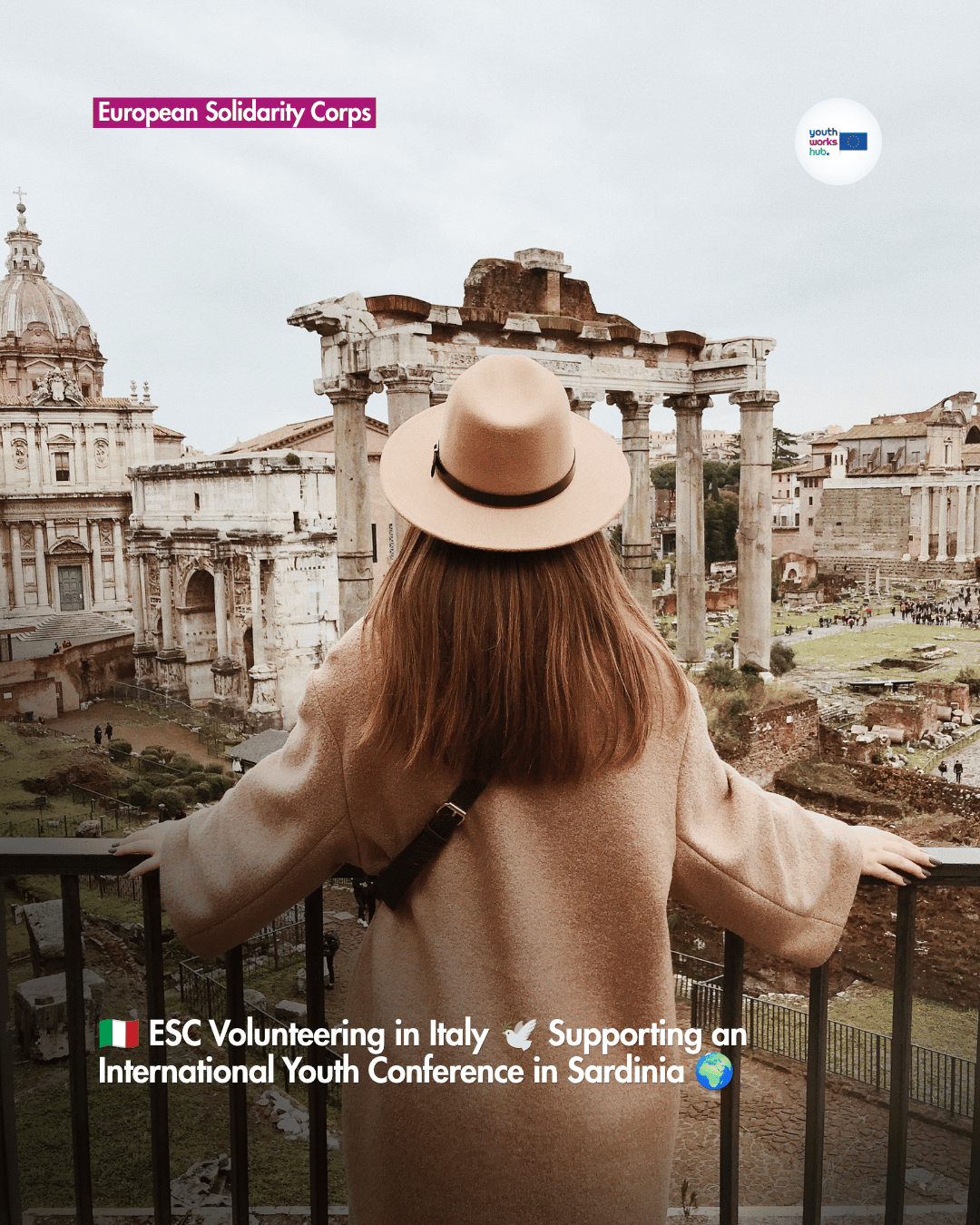 🇮🇹 ESC Volunteering in Italy 🕊️ Supporting an International Youth Conference in Sardinia 🌍